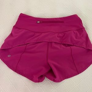 Lululemon Speed Up Shorts